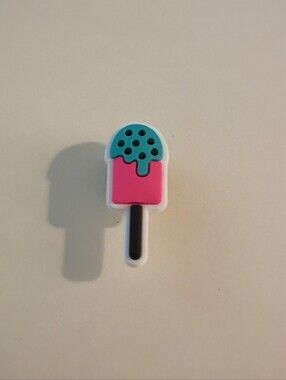 10 for $10 Jibbitz Croc Charm - Pink And Blue Popsicle Stick